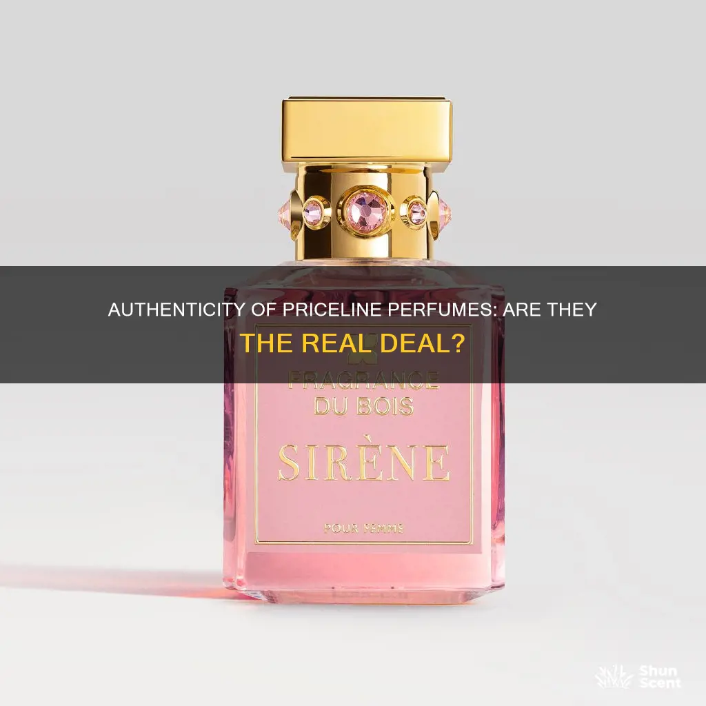 are the perfumes at priceline real