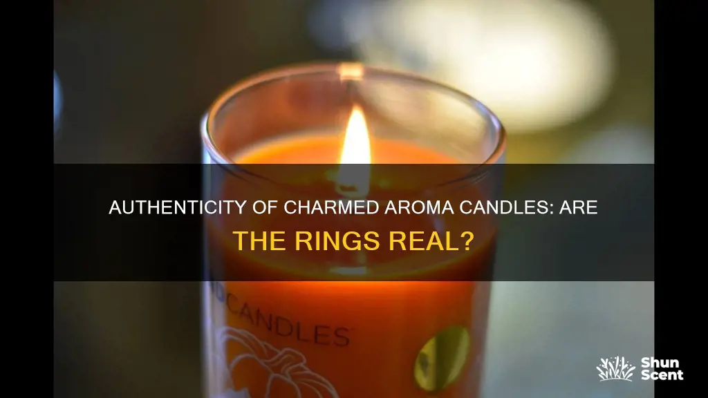 are the rings in charmed aroma candles real