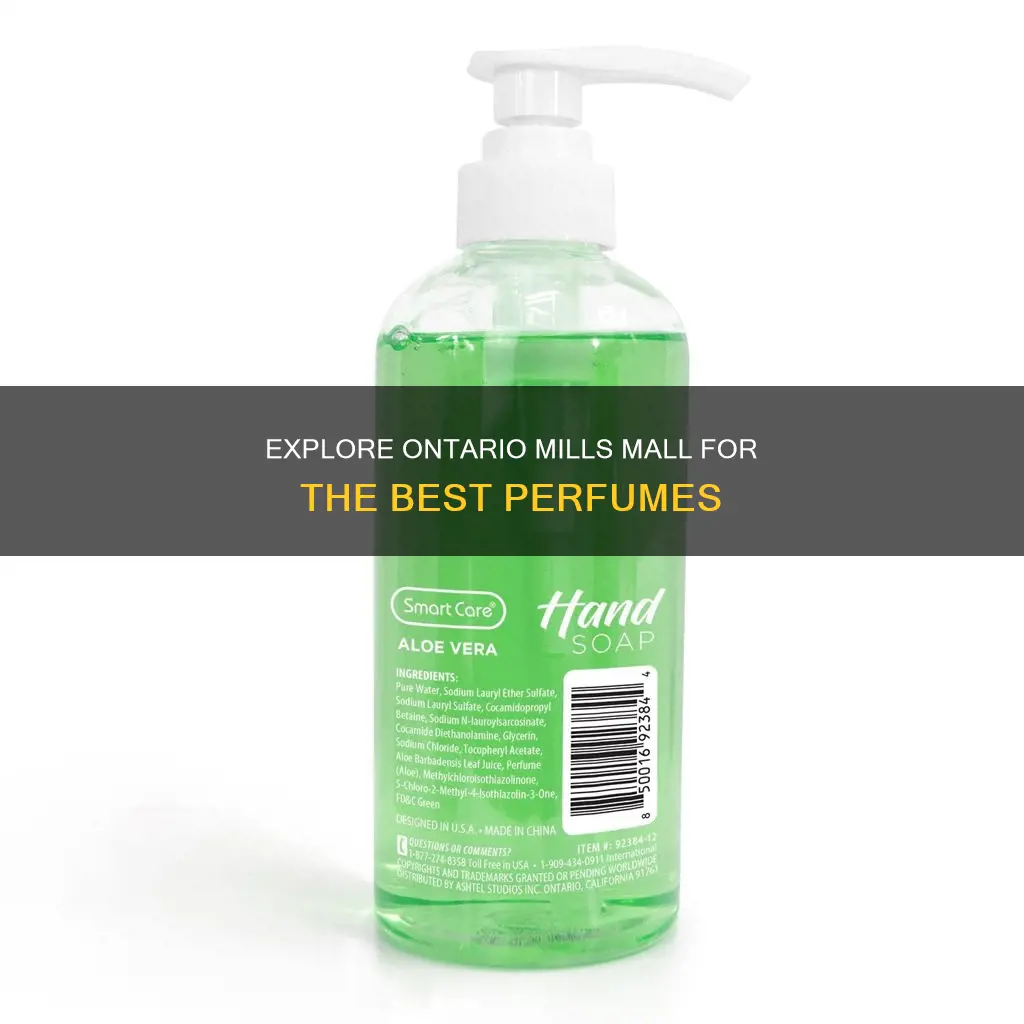 are there any perfume shops in ontario mills mall