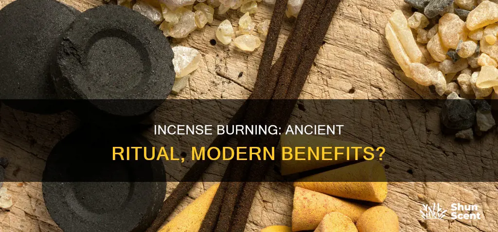 are there benefits to burning incense