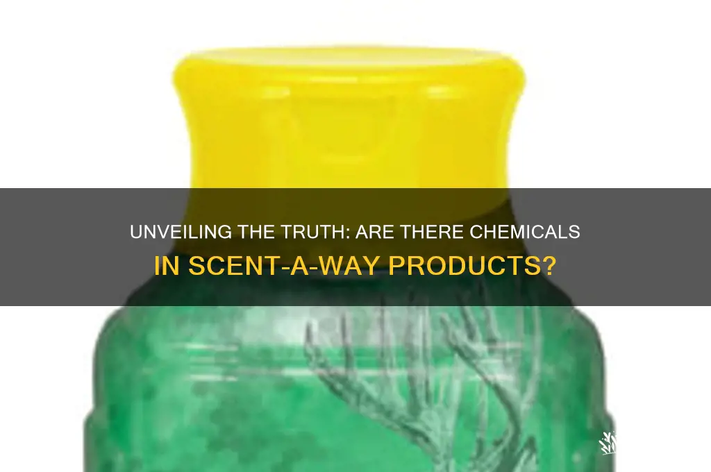 are there chemicals in scent-a-way