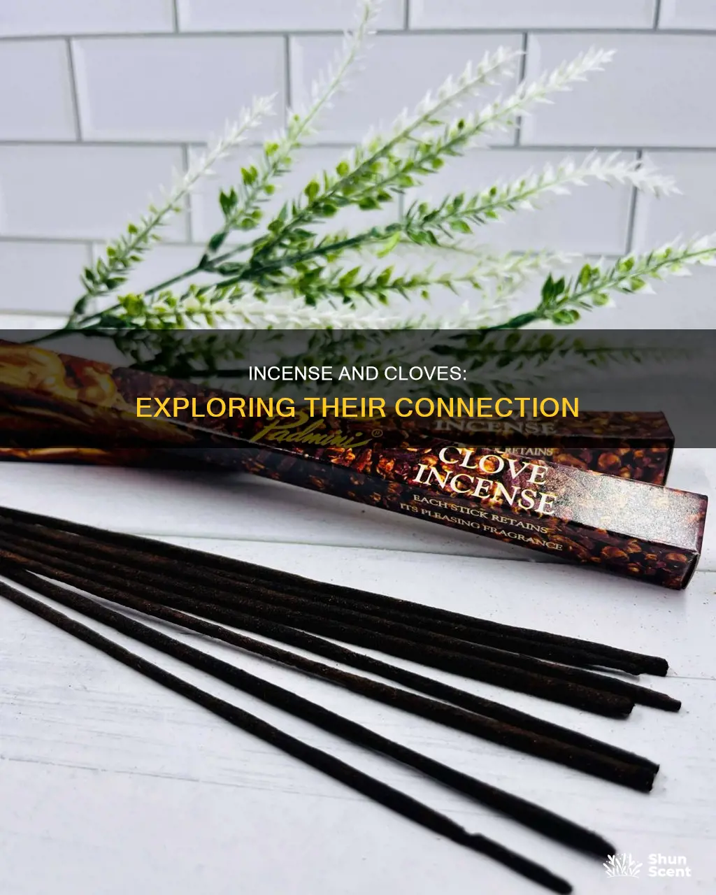 are there cloves in incense