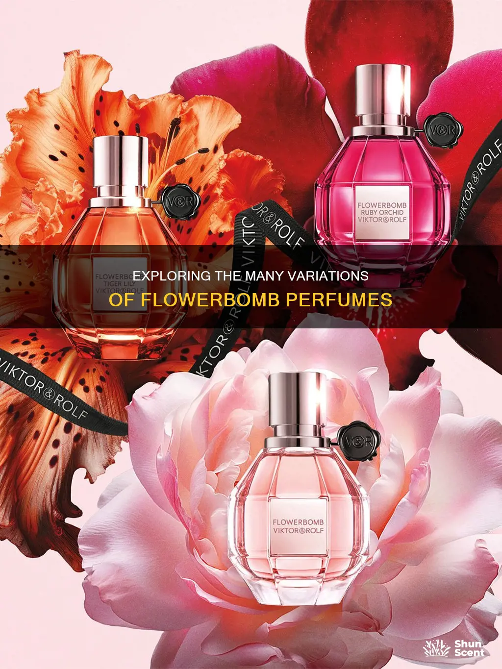 are there different flowerbomb perfume