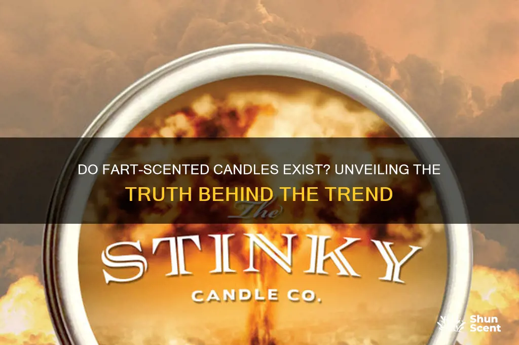 are there fart scented candles