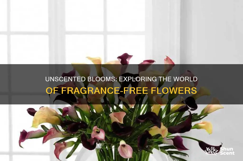 are there flowers without scent