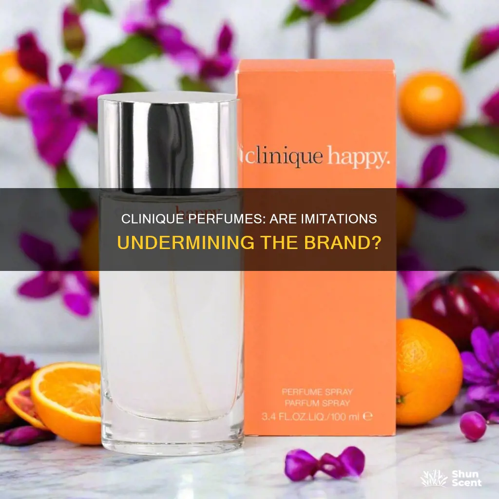 are there imitation clinique perfumes