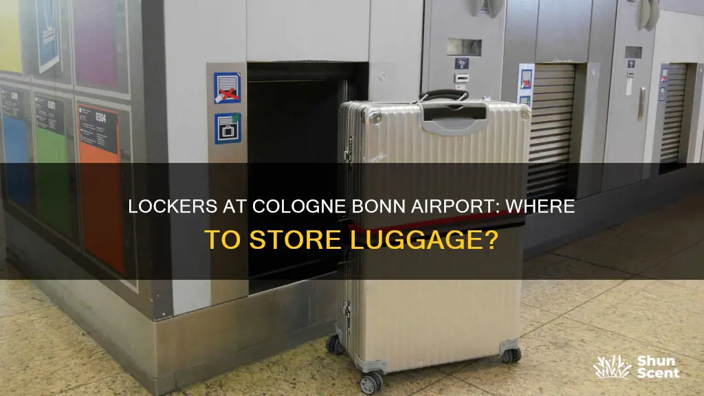 are there luggage lockers at cologne bonn airport