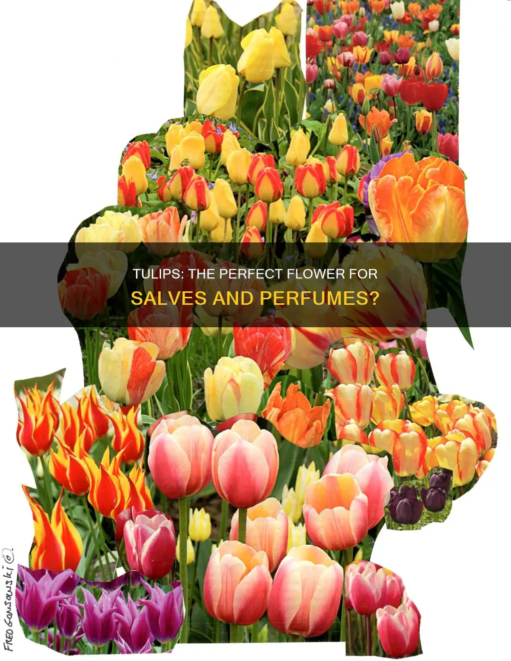 are tulips good for making salves or perfumes