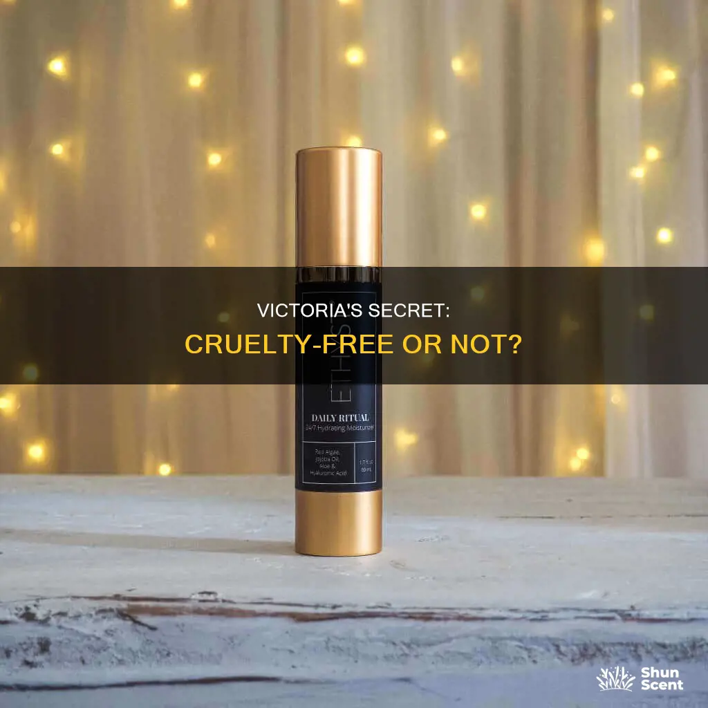 are victoria secret perfumes cruelty free