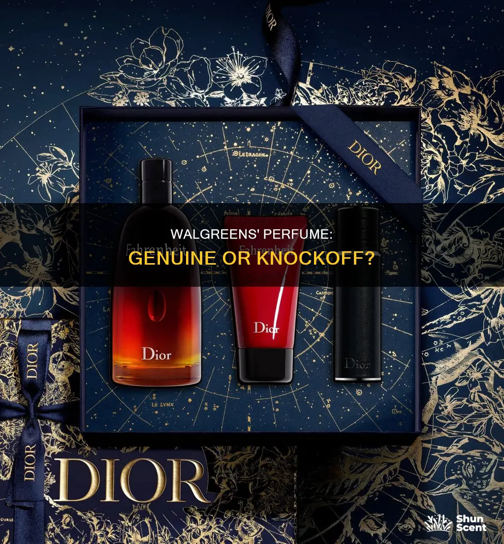 are walgreens perfumes knockoffs