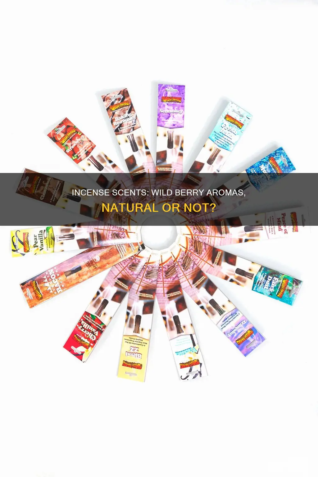 are wild berry incense natural