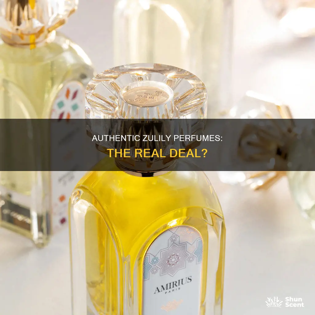 are zulily perfumes real