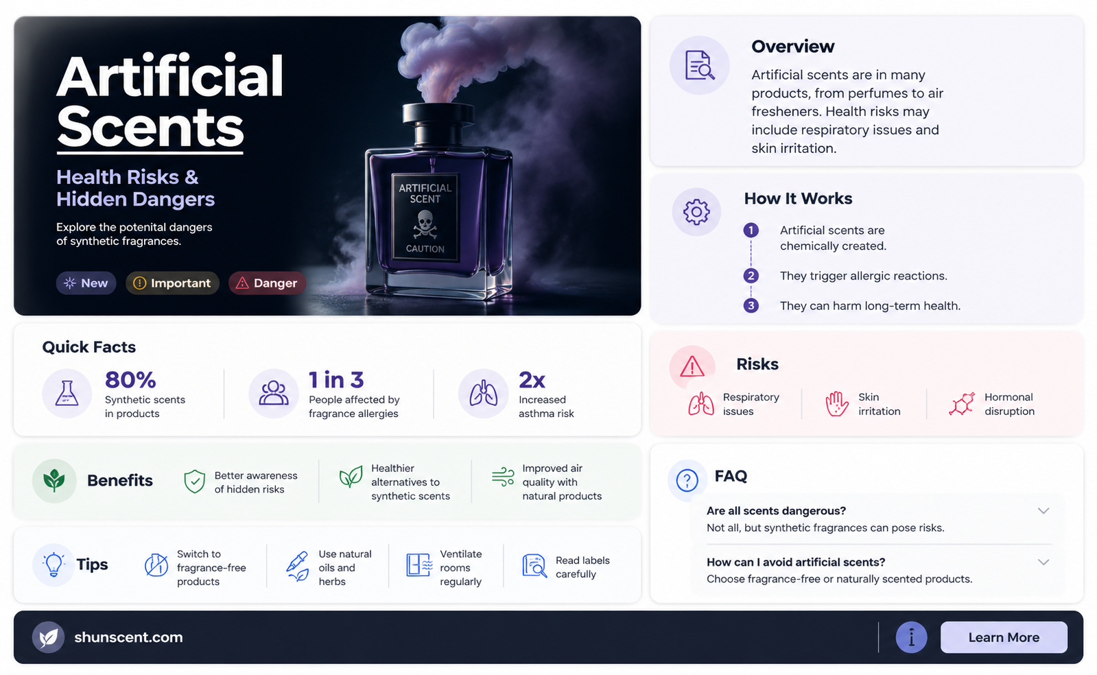 are artificial scents bad for you