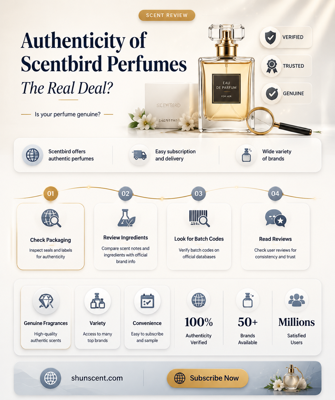 are scentbird perfumes authentic