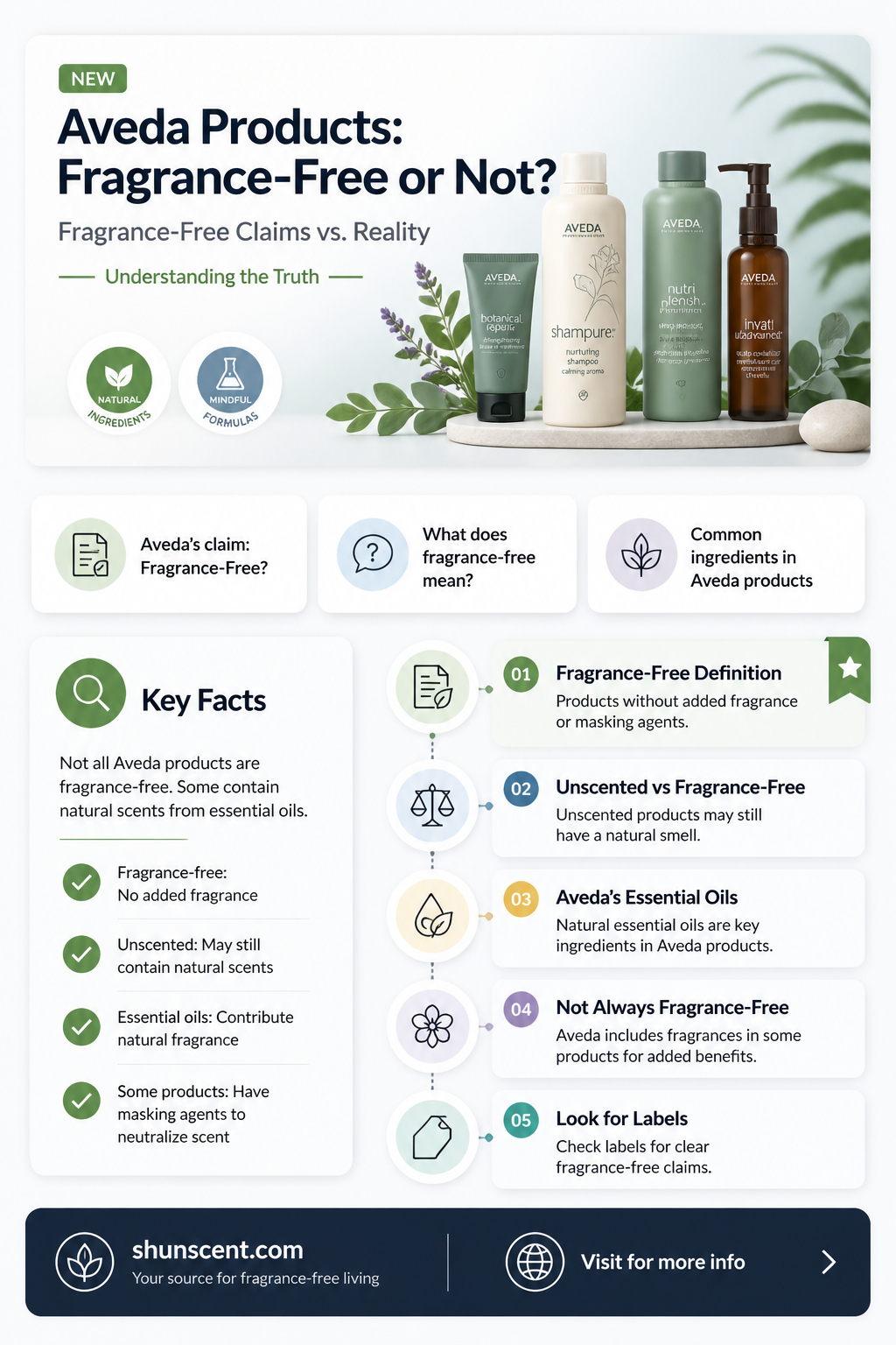 are aveda products fragrance free