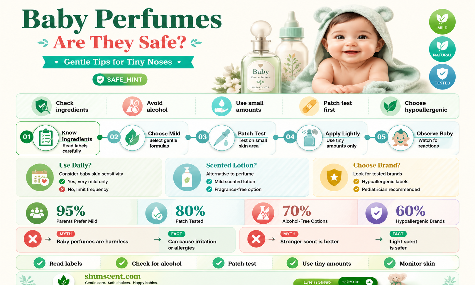 are baby perfumes safe