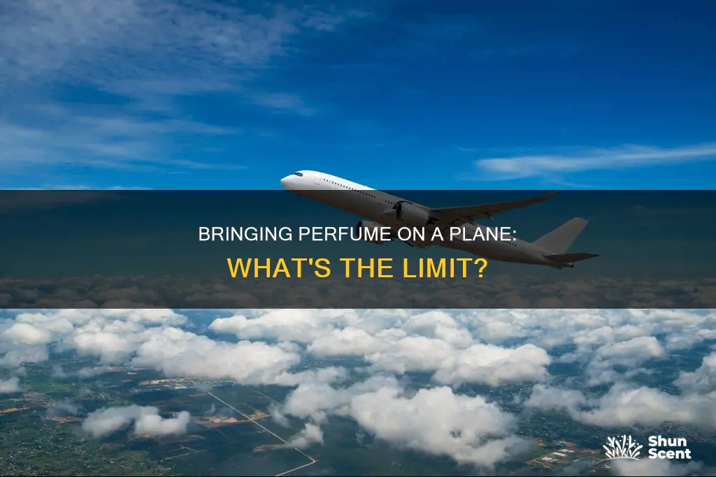 can 8 bring perfume to airplane