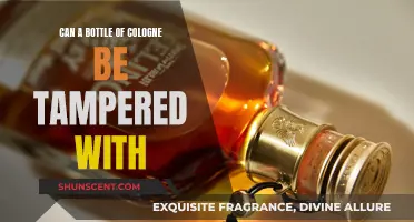 Is Your Cologne Bottle Safe or Tampered With?