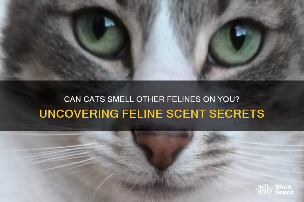 can a cat smell another cats scent on you