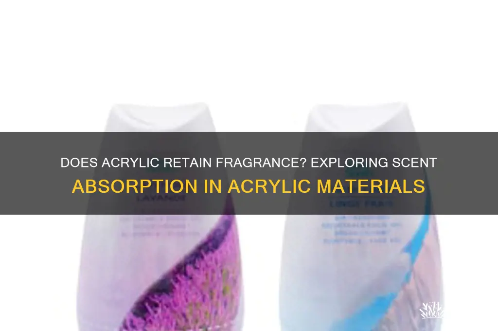can acrylic hold scent