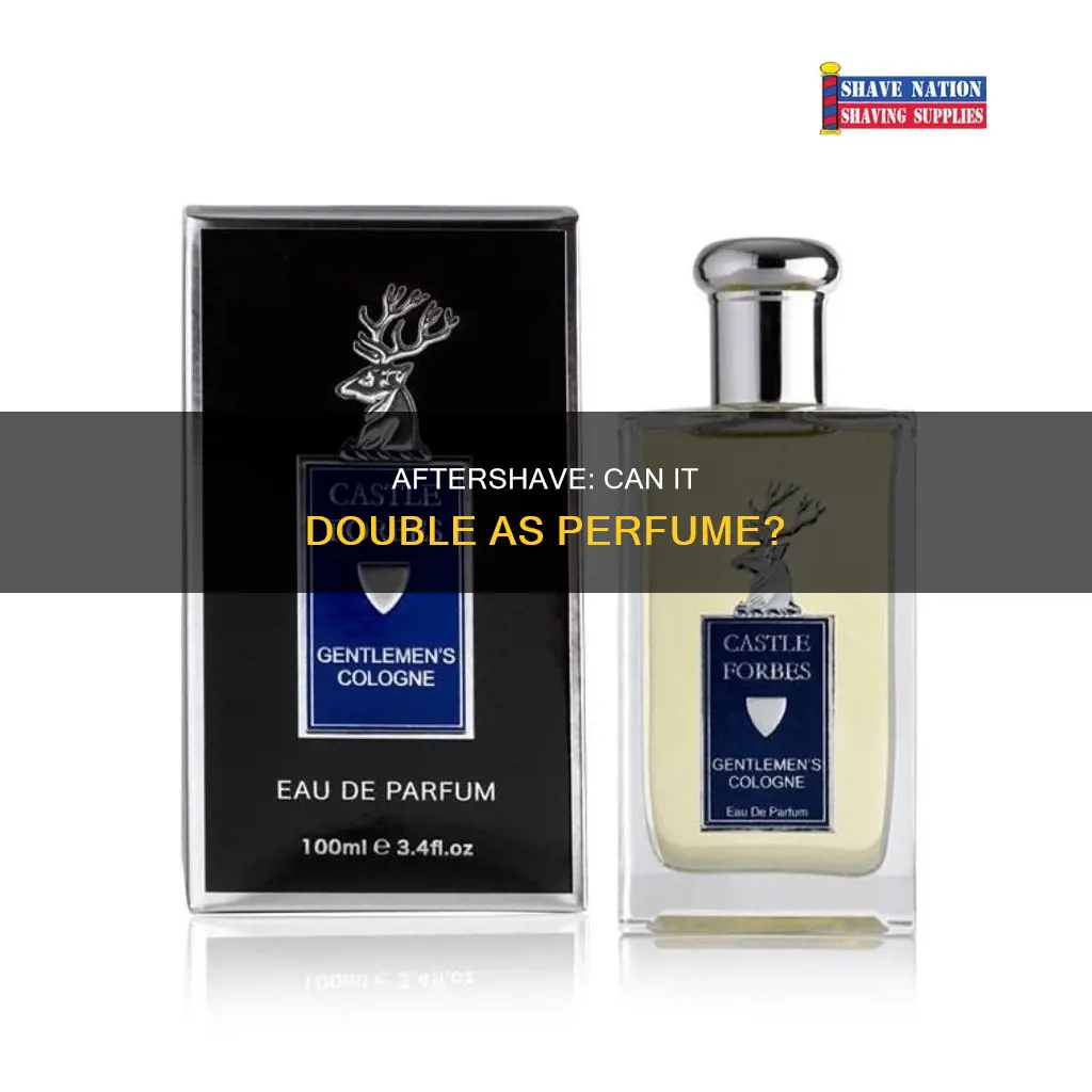 can aftershave be used as perfume