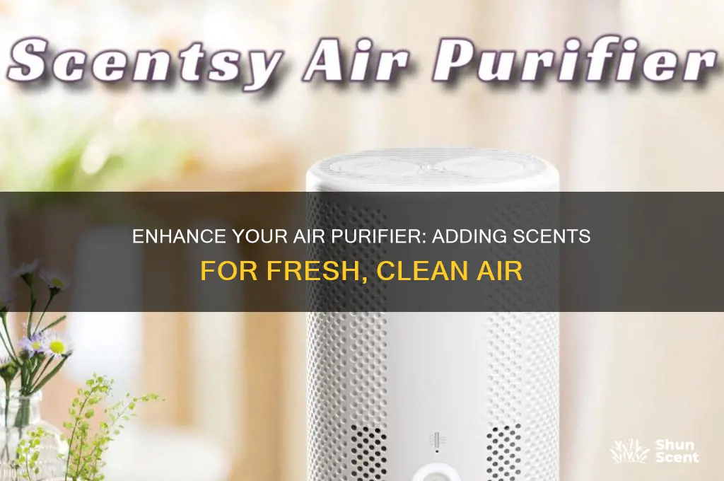 can air scents be added to air purifiers