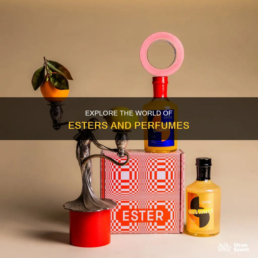 can all esters be made into perfumes
