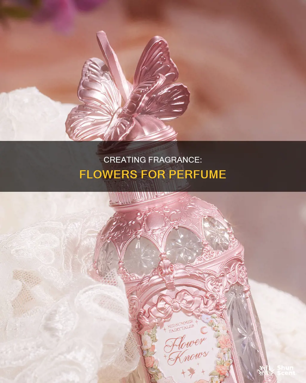 can all flowers be used to make perfume