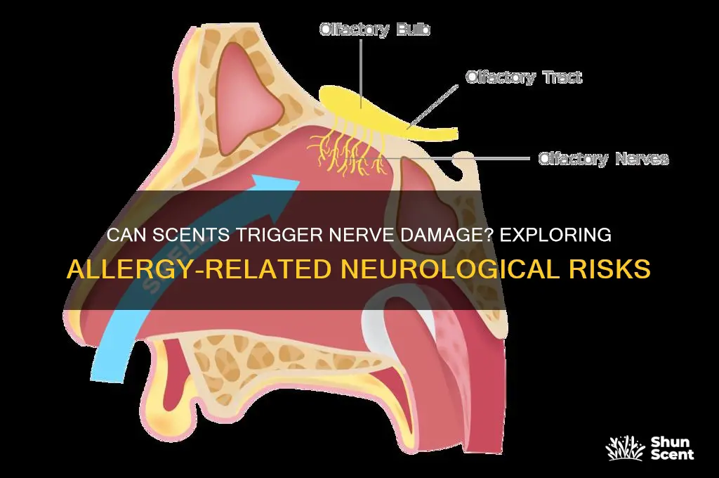 can allergy to scents cause nerve damage