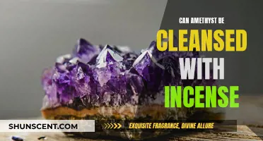 Cleansing Amethyst with Incense: A Safe Practice?