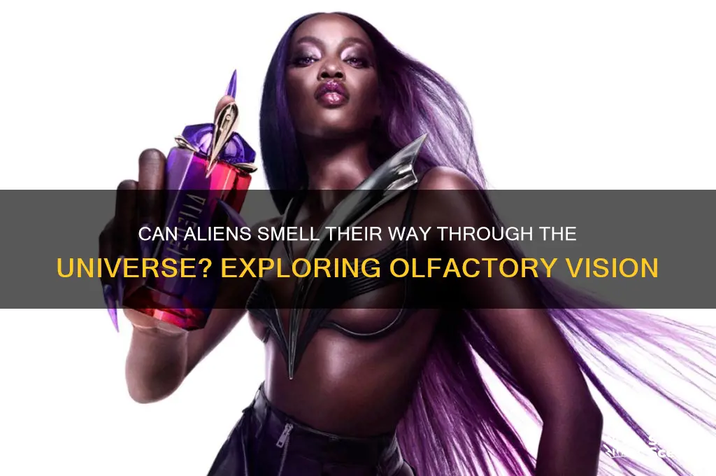 can an alien see with scent