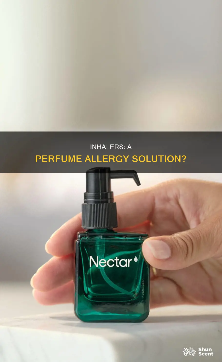 can an inhaler help with a perfume allergy
