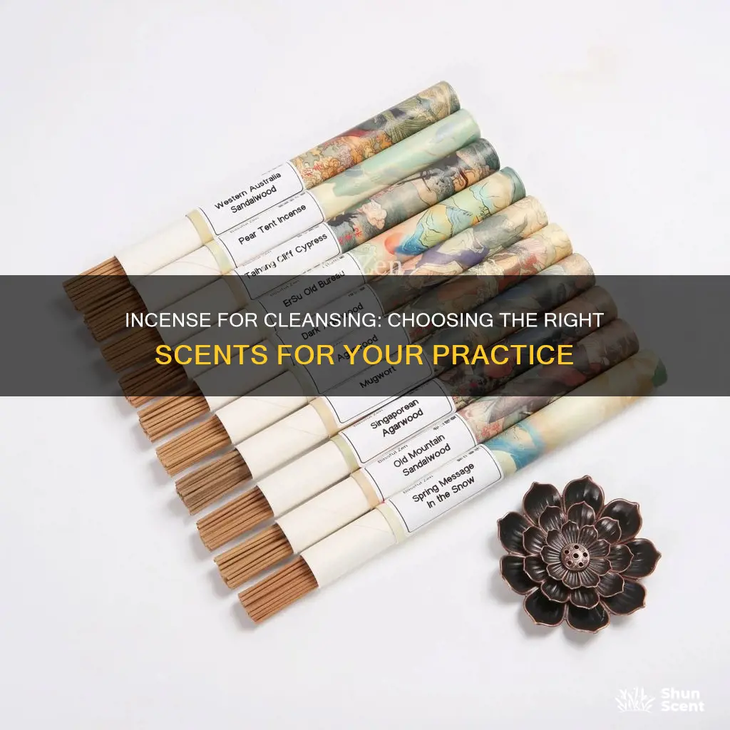 can any incense be used for cleaning