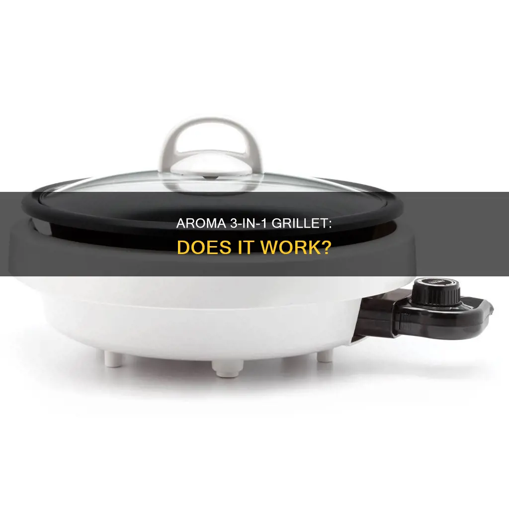 can aroma 3-in-1 grillet work