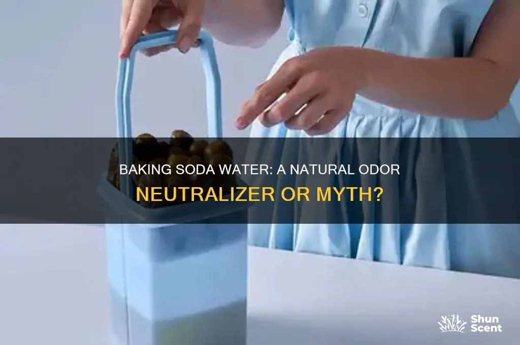 can baking soda water cover scent
