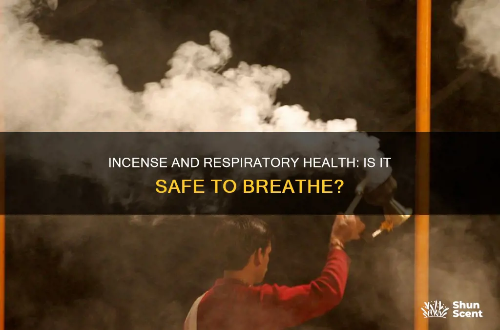 can burning incense cause breathing problems