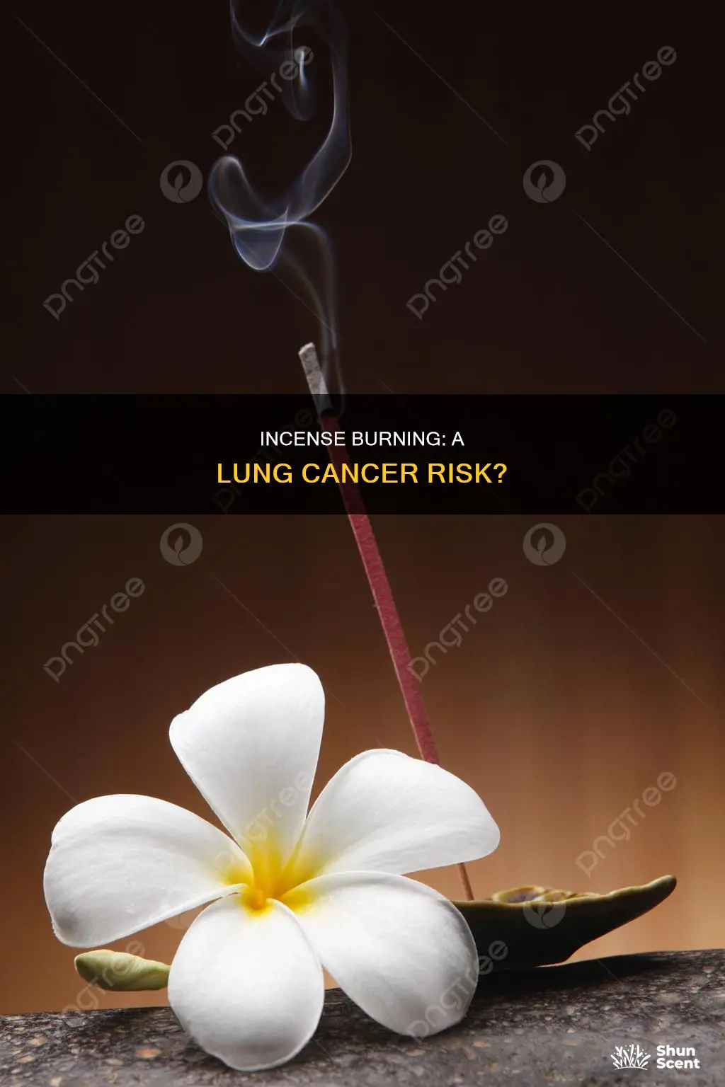 can burning incense cause lung cancer