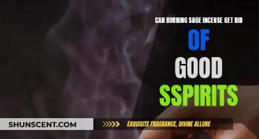 Sage Incense: Banishing Good Spirits?