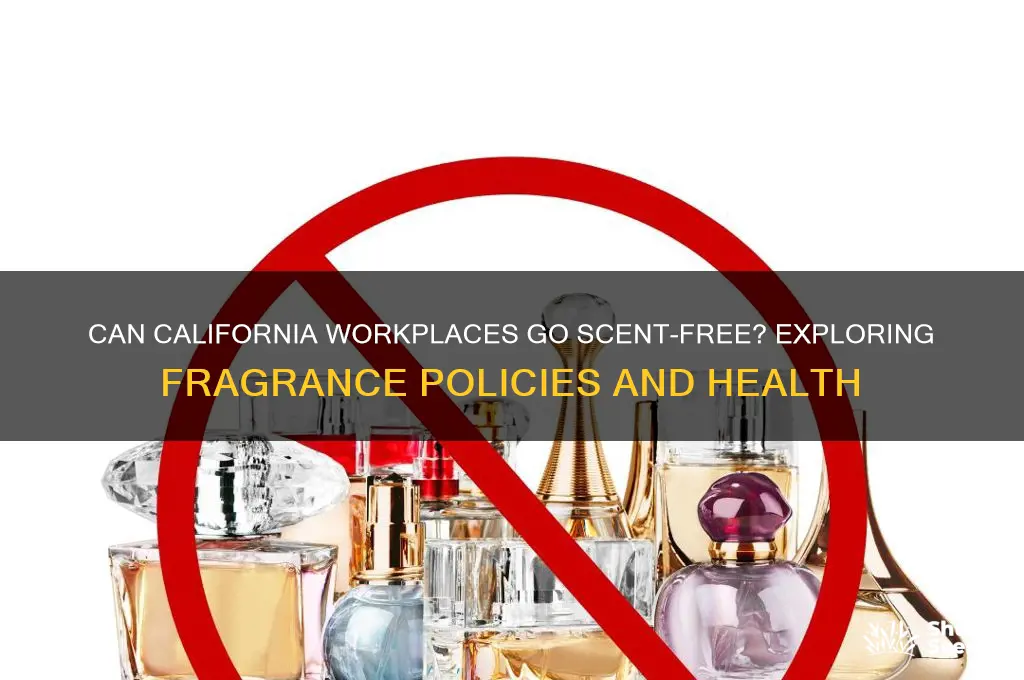can california offices be scent free