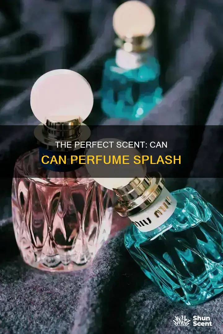 can can perfume splash