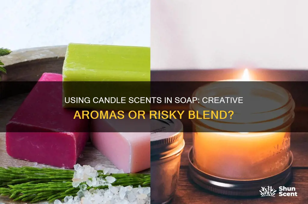can candle scents be used in soap