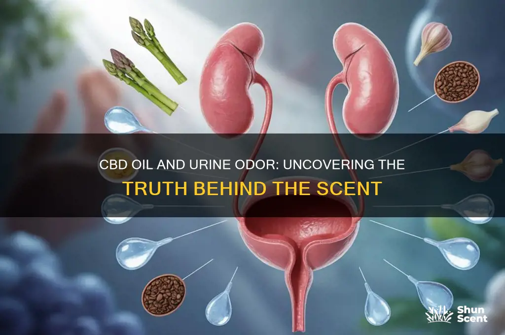 can cbd oil change the scent of urine