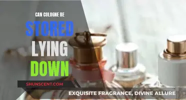 Storing Cologne: Lying Down, Safe or Not?