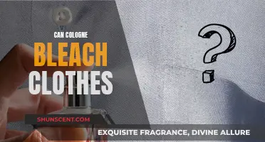 Cologne and Clothes: A Bleaching Concern?