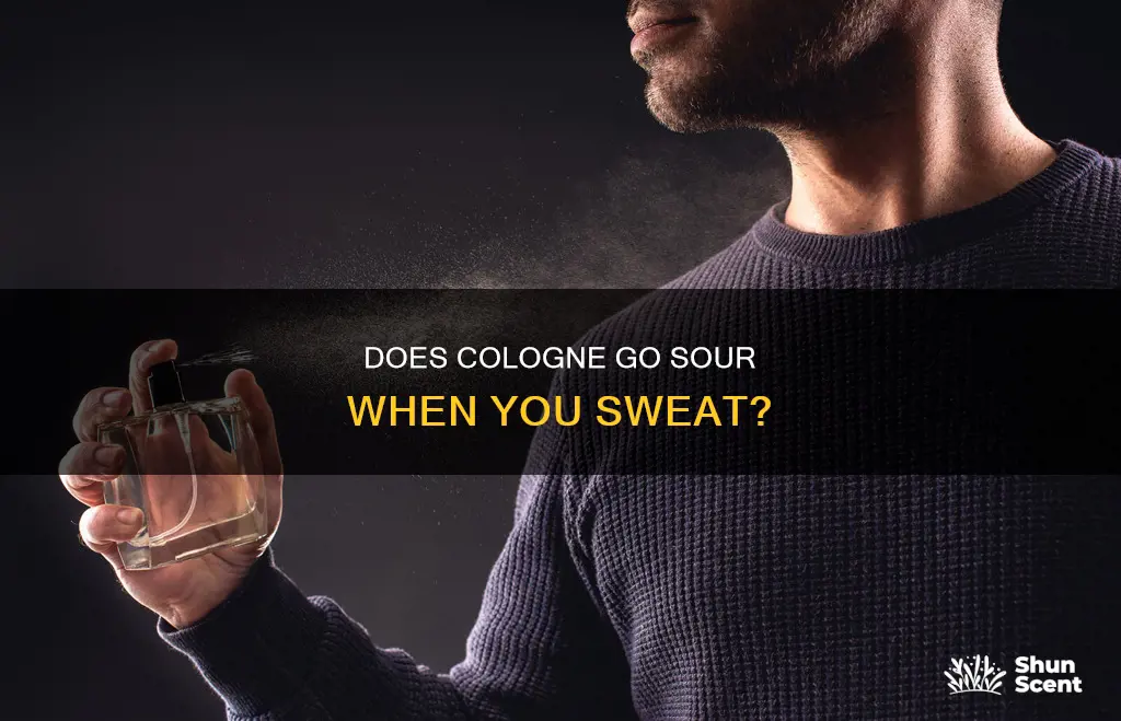 can cologne stink when you get sweaty