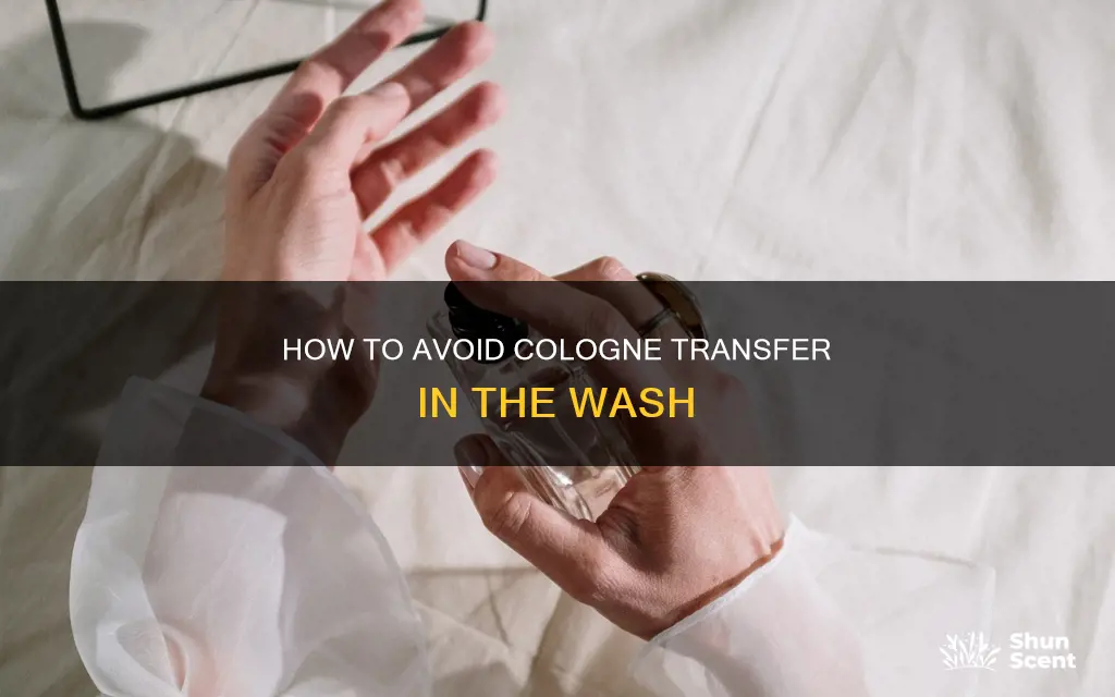 can cologne transfer when washing