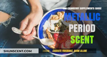 Cranberry Supplements and Period Odor: Unraveling the Metallic Scent Mystery