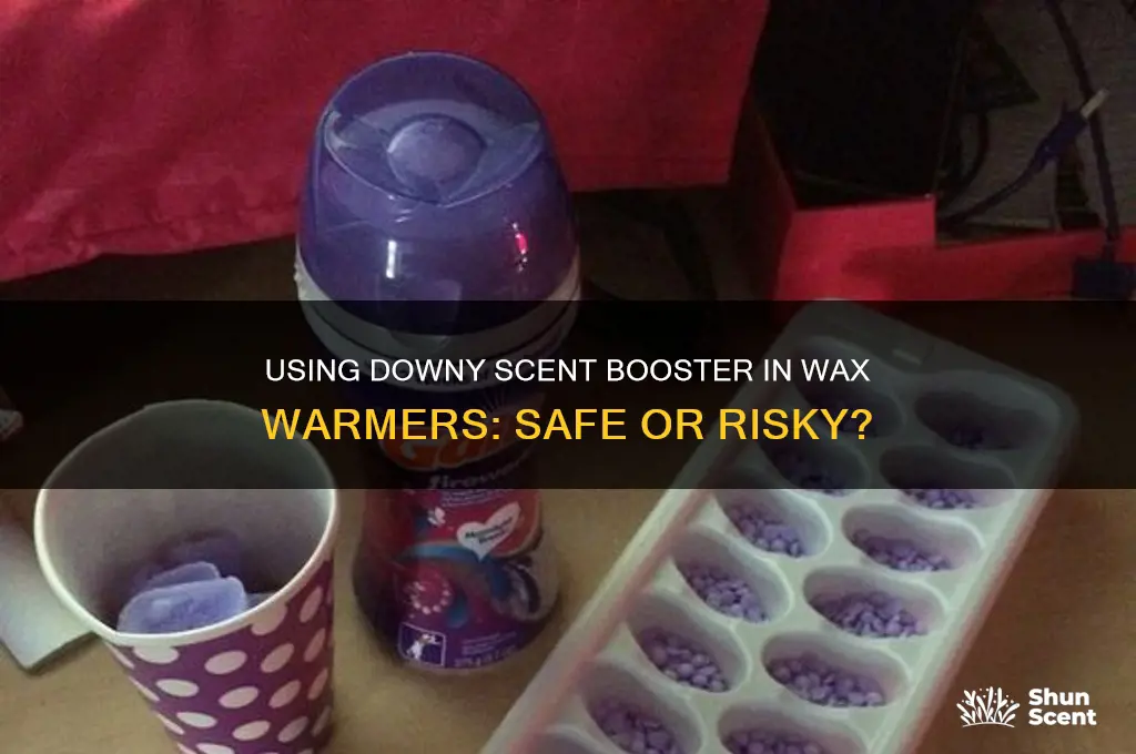 can downy scent booster be in wax warmer