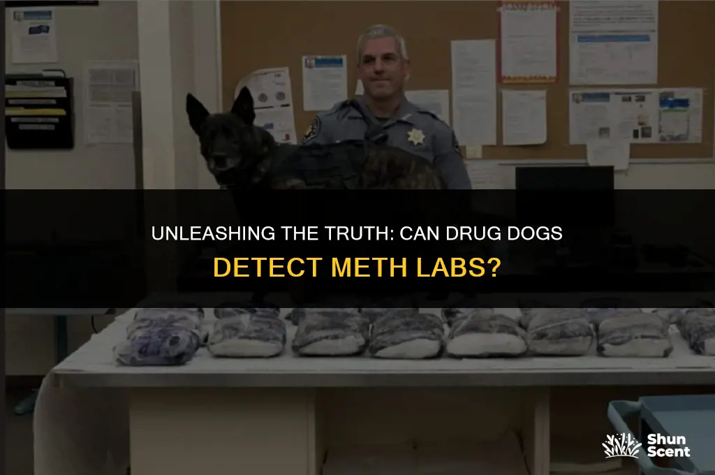 can drug dogs smell a meth lab