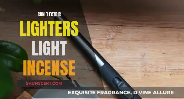 Electric Lighters: Can They Light Incense?